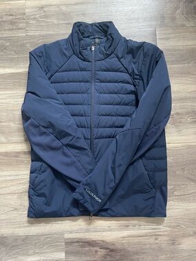 Men’s lululemon athletica Navy Quilted Hybrid Puffer Jacket